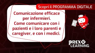 Programma corso ECM  Comunicazione efficace per infermieri [upl. by Angelia245]