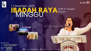 HT Lestari Murniwati Dlaw  Ibadah Minggu GPdI ElShaddai Bejalen  17 November 2024  0700 WIB [upl. by Anihpled]