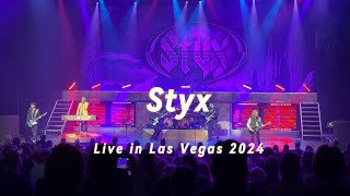 Styx 2024 Live in Las Vegas [upl. by Nivri225]