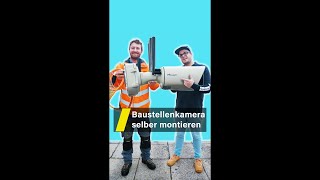 Baustellenkamera selber montieren  Milesight Lösung von Avisec baustellendokumentation [upl. by Kellda]