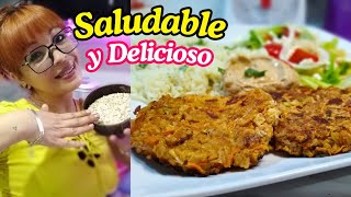 CENA Mexicana SALUDABLE y Deliciosa Tortitas de AVENA y ZANAHORIA [upl. by Eedya]