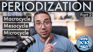 Periodization Macrocycles Mesocycles and Microcycles  CSCS Chapter 21 [upl. by Atinaw]