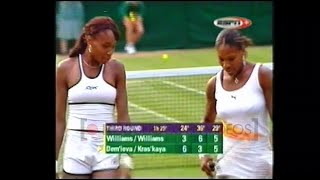 Wimbledon 2003  Dobles ESPN [upl. by Drusy499]