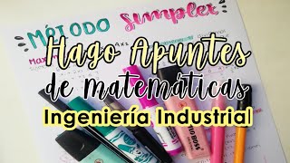 Apuntes de MATEMÁTICAS  Ingeniería Industrial [upl. by Assehc286]