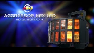 ADJ Aggressor Hex LED [upl. by Tremann]