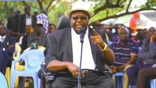 Speaking during the funeral ceremony of Mzee Kimiron Arap Koech at Lombogishu Mogotio Constituency [upl. by Greenland]