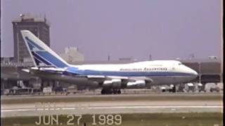 Aerolineas Argentinas Boeing 747SP27 Departing LAX [upl. by Garzon]