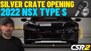 CSR2 Silver Crate Silver Key Opening 2022 NSX Type S [upl. by Donoghue]