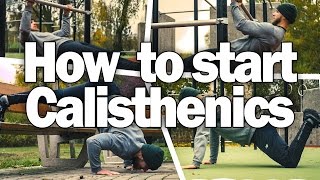 How to Start Calisthenics  Beginner Bodyweight Workout Examples [upl. by Noicpecnoc]