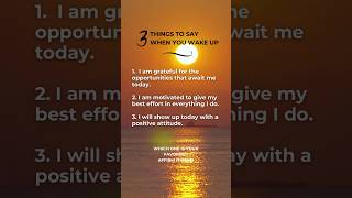 Start your day off right with these powerful affirmationspositivemindset motivationalaffirmations [upl. by Nailij424]