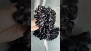 Spring curly weaving hair 8quot hairexport curlyhairbundle hairextensions humanhai vietnamesehair [upl. by Astrid]