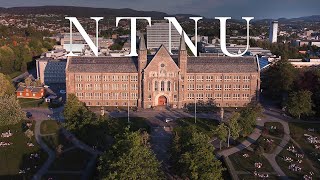 Norwegian University of Science and Technology from the air  NTNU  Trondheim  Norway [upl. by Brear361]