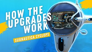 CYCLOPS UPGRADES GUIDE  Subnautica Guide [upl. by Niwdog]