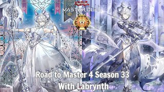 Labrynth Deck Master Rank  YuGiOh Master Duel Season 33 [upl. by Ihsorih]