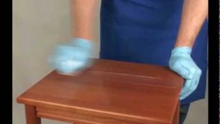 08How to Touch up High Gloss Surface Scratches by Mohawk Finishing Productsmpg [upl. by Eyde]