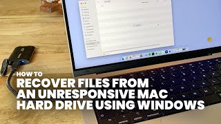 Recover Files from Failing External HFS Mac Hard Drive using Windows [upl. by Dodwell]