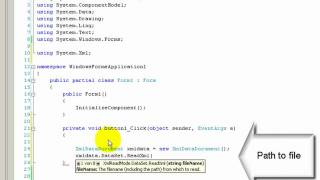 CNet Loading XML into DataGridView [upl. by Eisenberg666]