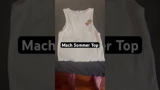 Sommertop nähen DIY [upl. by Anneiv]