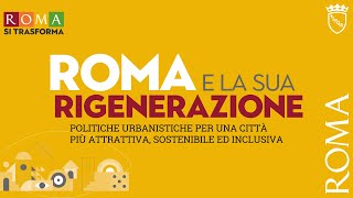 Convegno Roma e la sua Rigenerazione  19062024 [upl. by Suiravat612]