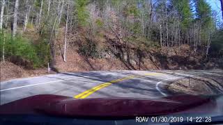 2019 Mazda MX5 Miata RF at Tail of the Dragon [upl. by Sigfrid]