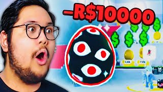 AKU HABISIN 10K ROBUX UNTUK TANTANG YOUTUBER GACHA DI PET SIMULATOR X [upl. by Gwendolin900]