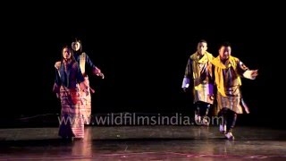 Bhutanese dance Yar Gee Gung Ngyen Aingla by Royal Academy of Performing Arts [upl. by Dixil729]