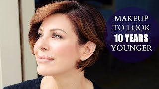 The BEST Makeup To Look 10 YEARS YOUNGER 10 Youthful Tips amp Tricks  Dominique Sachse [upl. by Tigdirb851]