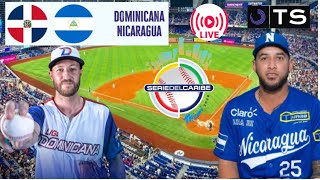 R DOMINICANA 5  4 NICARAGUA  En vivo SERIE DEL CARIBE Miami 2024 EDICION 66 JORNADA 2 [upl. by Kathye]