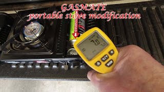 Gasmate portable single burner BBQ modification [upl. by Poirer]