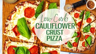 Perfect Cauliflower Pizza Crust [upl. by Massingill742]