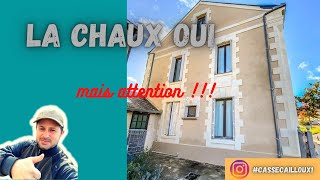 Rénovation maison Comment utiliser la chaux pour ses enduits ou pour maçonner [upl. by Brebner32]