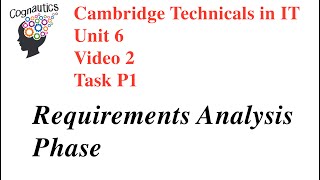 Cambridge Technicals Level 3 IT Unit 6  Video 2  P1 Application Development Phases [upl. by Jo-Ann30]