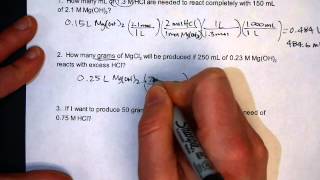 Solving Solution Stoichiometry Problems [upl. by Enelrae]