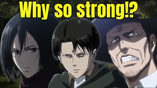 Why Are The Ackermans So Powerful  Attack on Titan [upl. by Carthy585]