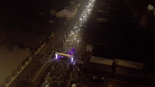 Saintélyon Emmanuel Meyssat et Juliette Benedicto sur le podium [upl. by Jago]