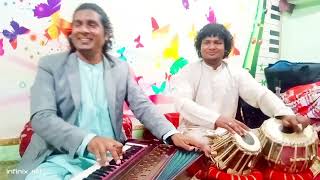 ghazal salona Sa Sajan hai aur Main Hoon tabla Nawaz Aroon Jassy and me contact 03106963745 [upl. by Clari]