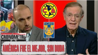 AMÉRICA CAMPEÓN Incuestionable dominio que ni José Ramón Fernández pudo ocultar  Cronómetro [upl. by Rednaxela]