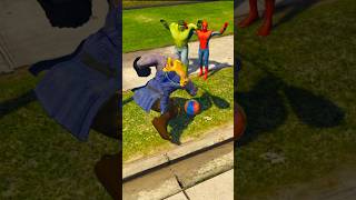 Thanos just bullied the Spider and Hulk Baby short [upl. by Nylorahs]