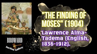 quotThe Finding of Mosesquot 1904By Lawrence AlmaTadema English 18361912 famouspaintings aboutart [upl. by Tengdin]