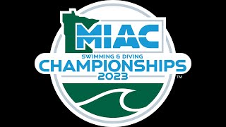 Day 1 Swimming 2023 MIAC Championships [upl. by Aramit]