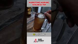 MARKETING WARUNG SEKITAR shorts shortvideo aadstory [upl. by Enelhtak962]