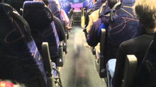 quotMEGABUS BOARDINGquot NYC  ALB [upl. by Chuck6]