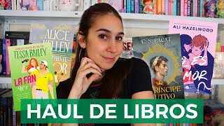 HAUL DE LIBROS ROMANCE THRILLER Y FANTASÍA [upl. by Dorrie]