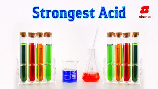 Strongest Acid  SuperAcid  Fluoroantimonic Acid  Acid  shorts nslshorts [upl. by Shama]