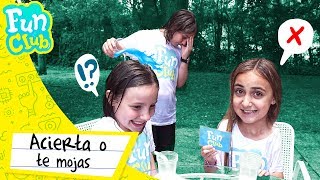 SILVIA SÁNCHEZ 💦 ¡ACIERTA o AL AGUA ¿Sabes la respuesta😱  Fun Club [upl. by Alayne618]