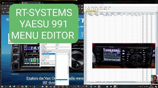 RT SYSTEMS  Menu EditorRemote Control YAESU FT991 [upl. by Anay]