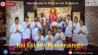 Jai jai jai Bajarangi  Dance video  Anima dance group [upl. by Alabaster]