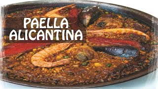 PAELLA ALICANTINA  paella mixta [upl. by Drauode413]