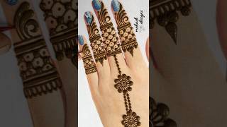 Raksha Bandhan Special Mehndi DesignEasy Mehndi DesignMandhi DigeneFull Hand MehndiSimple Mehndi [upl. by Laefar926]