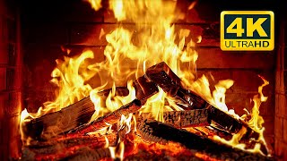 🔥 Cozy Fireplace 4K 12 HOURS Fireplace with Crackling Fire Sounds Fireplace Burning 4K [upl. by Akel]